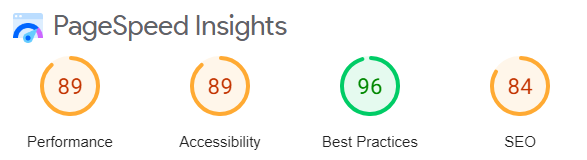 page speed insights